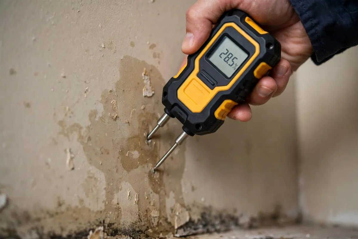 Structural Moisture Mapping in Alhambra, CA